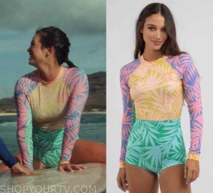 Surf Rashguard Scorpion Sun Crop Top Army