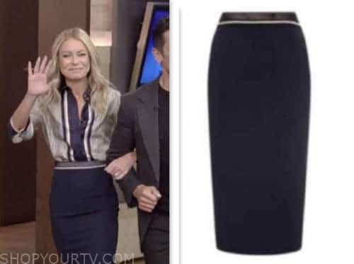 Katie Ponte Black Pencil Skirt – SLIMMING PANT