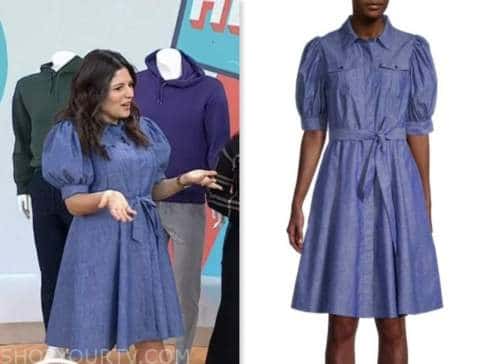 The Today Show: May 2023 Adrianna Barrionuevo Brach's Denim Puff Sleeve ...