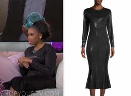 The Jennifer Hudson Show: May 2023 Jennifer Hudson's Black Metallic ...