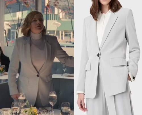 Succession: Season 4 Episode 7 Shiv's Grey Blazer | Shop Your TV