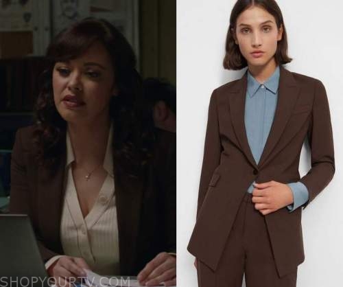 Blue Bloods: Season 13 Episode 19 Maria's Brown Blazer | Shop Your TV