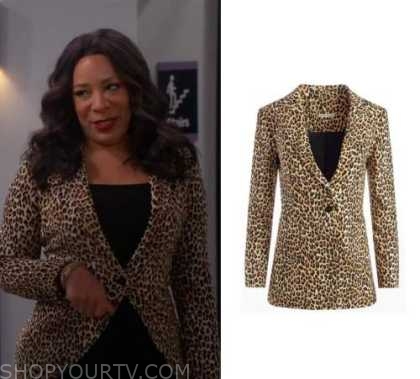 Lopez Vs Lopez: Season 1 Episode 21 Rosie's Leopard Blazer | Shop Your TV