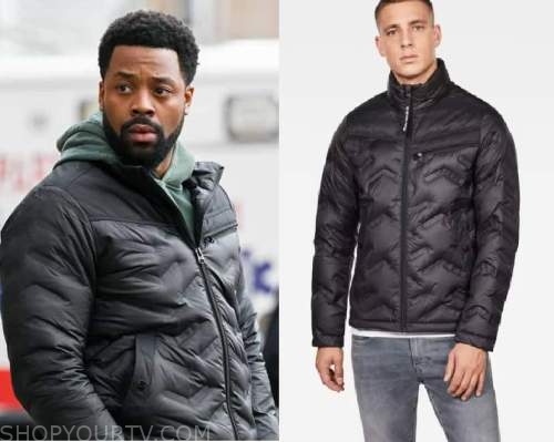 Chicago PD: Season 10 Episode 19 Kevin's Black Puffer Jacket | Shop Your TV