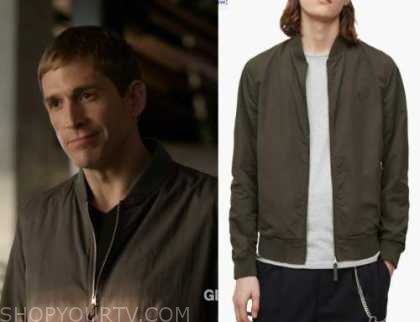 CSI Vegas: Season 2 Episode 19 Grey/Olive Bomber Jacket | Shop Your TV