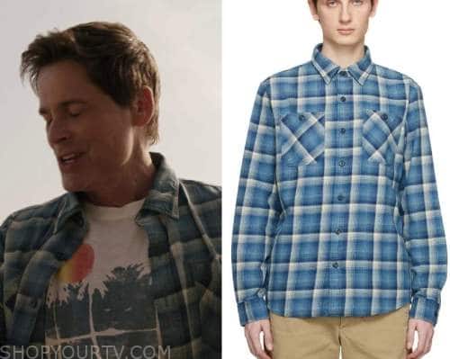 9-1-1 Lone Star: Season 4 Episode 16 18 Owen's Plaid Shirt 