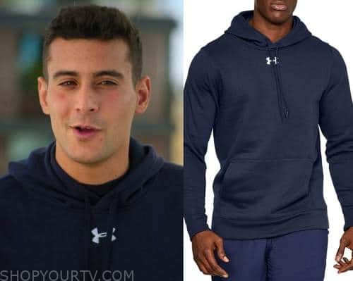 CHP Under Armour Men's Staff Hustle Fleece Hoody - Navy 