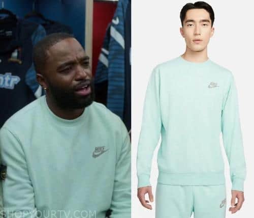 Ted Lasso: Season 3 Episode 12 Mint Nike Crewneck Sweatshirt 