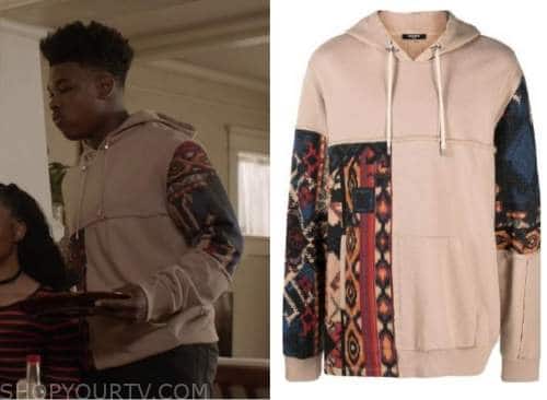 All American: Season 5 Episode 20 Patchwork Hoodie | Shop Your TV