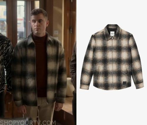 Ted Lasso: Season 3 Episode 11 Plaid Zip Jacket | Shop Your TV