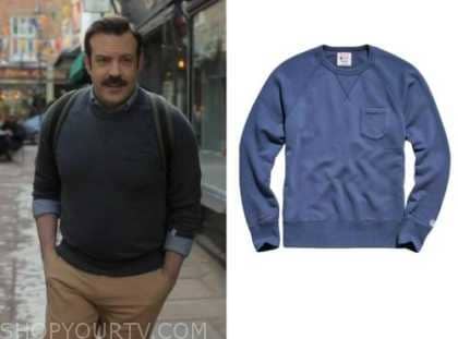 Ted Lasso: Season 3 Episode 11 Ted's Navy Pocket Sweater