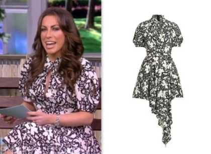 The View: June 2023 Alyssa Farah Griffin's Black and White Floral ...