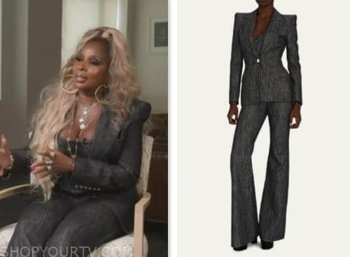 Mary J. Blige Is Military-Chic for 'Power Book 2: Ghost' in a