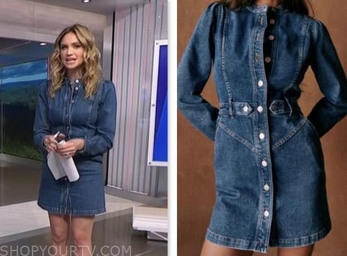 NBC News Daily: June 2023 Ellison Barber's Denim Dress | Shop Your TV