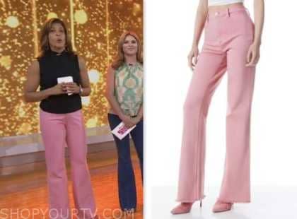 The Today Show: June 2023 Hoda Kotb's Pink Jeans | Shop Your TV