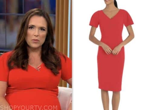 CBS Mornings: June 2023 Nikki Battiste's Red Dress | Shop Your TV