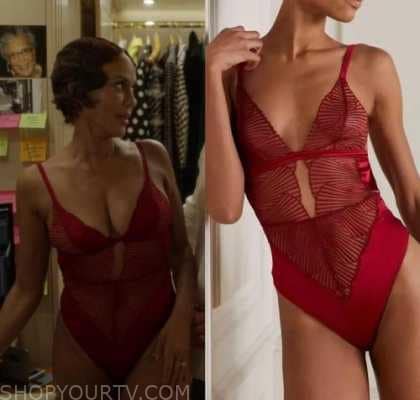 Ella Rose Rocks Red Lingerie, Looks Incredible In New Bedroom