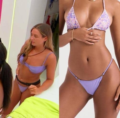 Love Island (UK): Season 10 Episode 23 Leah's Purple Bikini