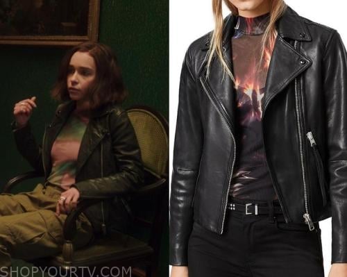 TV Secret Invasion G'iah Cosplay Costume Leather Jacket Uniform