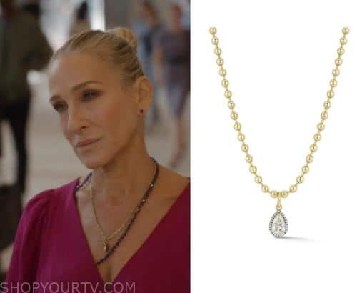 Carrie bradshaw hot sale pearl necklace