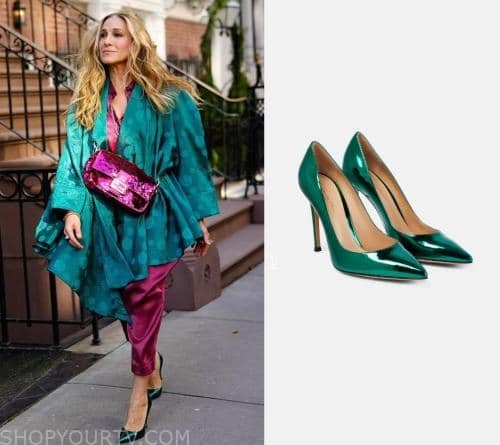 Shop Carrie Bradshaw Shoe Haul From Episode 3, Season 2