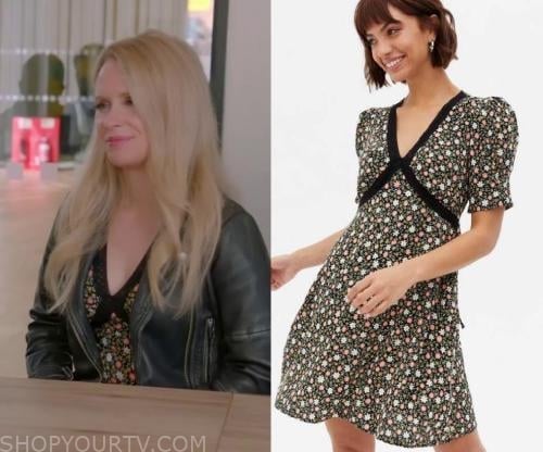 Meet the Richardsons: Season 4 Episode 9 Lucy's Floral Lace Trim Dress ...