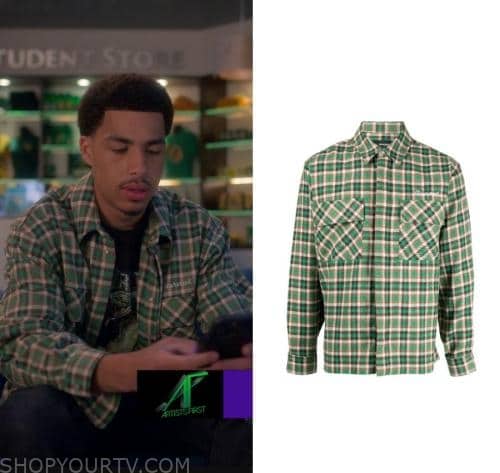 Grown-ish: Season 6 Episode 1 Andre's Plaid Shirt | Shop Your TV