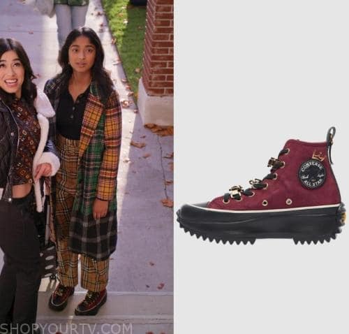 Never Have I Ever: Season 4 Episode 5 Devi's Red Sneakers | Shop Your TV