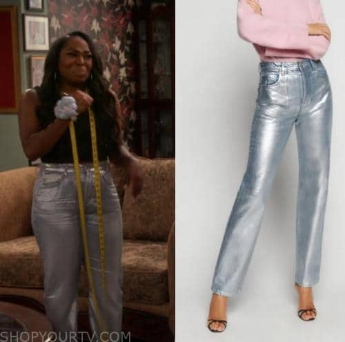 iCarly Reboot: Season 3 Episode 3 Harper's Metallic Pants | Shop Your TV