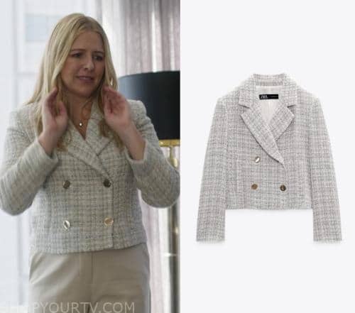 The Other Two: Season 3 Episode 8 Brooke's Cropped Jacket | Shop Your TV