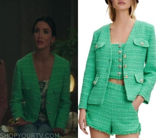 Nancy Drew: Season 4 Episode 1 Bess' Green Jacket | Shop Your TV