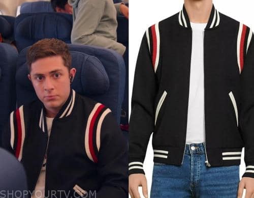 Never Have I Ever: Season 4 Episode 5 Ben's Bomber Jacket | Shop Your TV