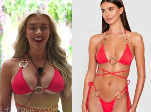 Love Island UK Season 10 Episode 1 Molly s Strappy Ring Bikini