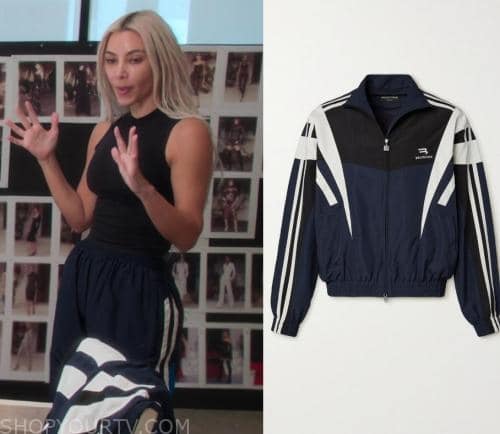 The Kardashians: Season 3 Episode 2 Kim's Track Jacket | Shop Your TV