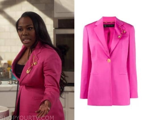 iCarly Reboot: Season 3 Episode 2 Harper's Pink Pin Blazer | Shop Your TV