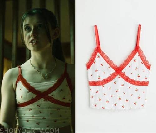 Cruel Summer: Season 2 Episode 1 Isabella's Pink Daisy Star Bra