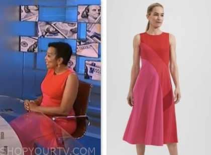 NBC News Daily: July 2023 Sharon Epperson's Pink And Red Colorblock ...