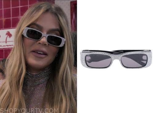 The Kardashians Season 3 Episode 6 Khloes Embellished Sunglasses Shop Your Tv