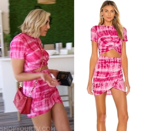 WornOnTV: Gina's pink lace up back top on The Real Housewives of Orange  County, Gina Kirschenheiter