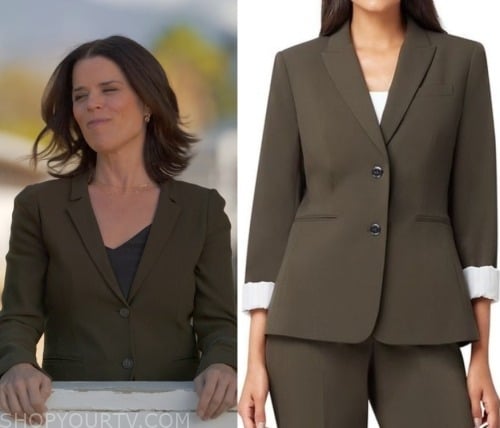 The Lincoln Lawyer: Season 2 Episode 3 Maggie's Olive Blazer | Shop Your TV