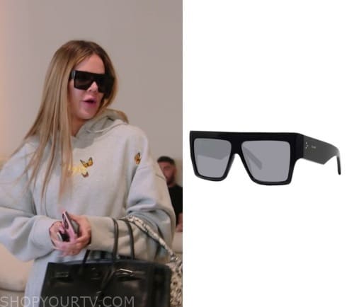 The Kardashians: Season 3 Episode 7 Khloe's Black Sunglasses | Shop Your TV