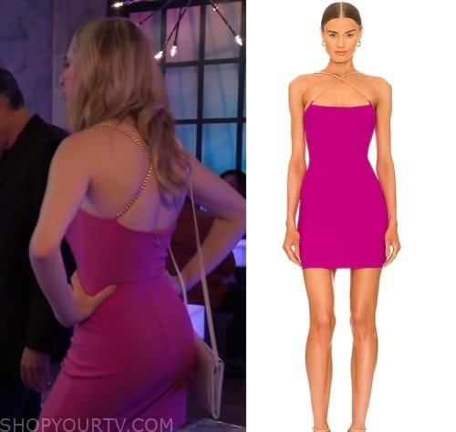 General Hospital: June 2023 Josslyn's Pink Dress with Embellished ...