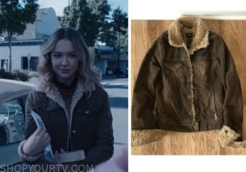 Cruel Summer Season 2 Megan Landry Denim Bomber Jacket