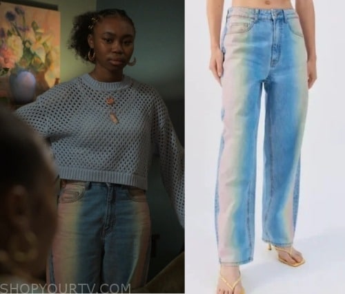 Swagger: Season 2 Episode 2 Pastel Rainbow Jeans | Shop Your TV