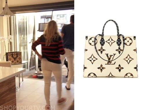 Real Housewives of Orange County: Season 16 Episode 7 Shannon's Straw LV  Print Tote Bag