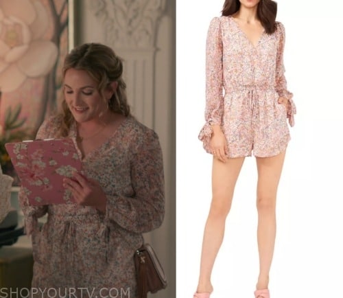 Sweet Magnolias: Season 3 Episode 5 Noreen's Floral Playsuit 