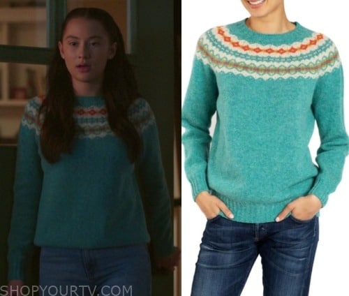 The Summer I Turned Pretty: Season 2 Episode 1 Belly's Fair Isle Sweater