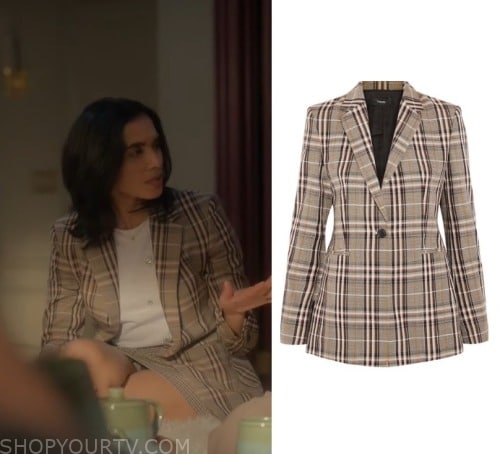 Grown-ish: Season 6 Episode 7 Plaid Blazer | Shop Your TV