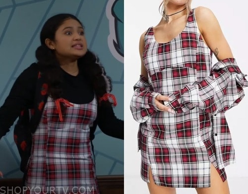 Pretty Freekin Scary: Season 1 Episode 14 Frankie's Plaid Mini Dress ...