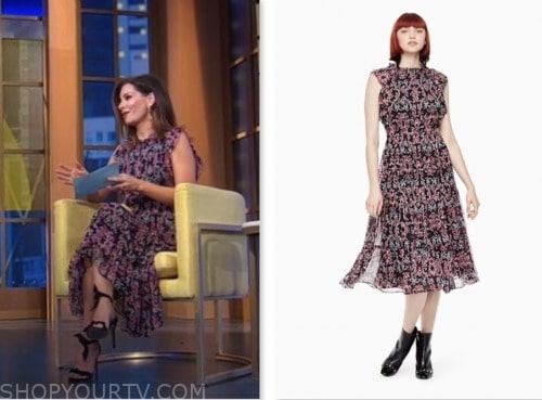 Michael Kors Knee-length Dresses worn by Rebecca Jarvis as seen in Good  Morning America on June 27, 2023